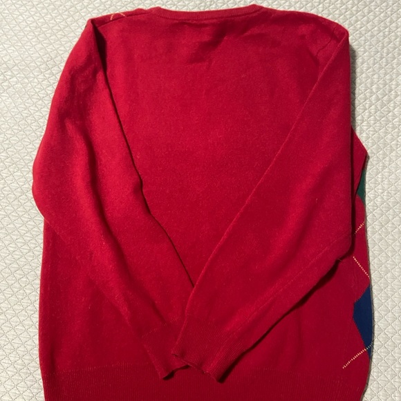 Classic Red wool Pringle of Scotland sweater - Picture 3 of 3